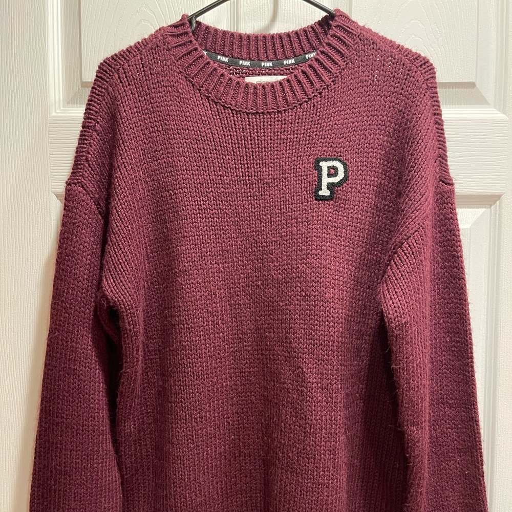 Pink oversized super soft sweater